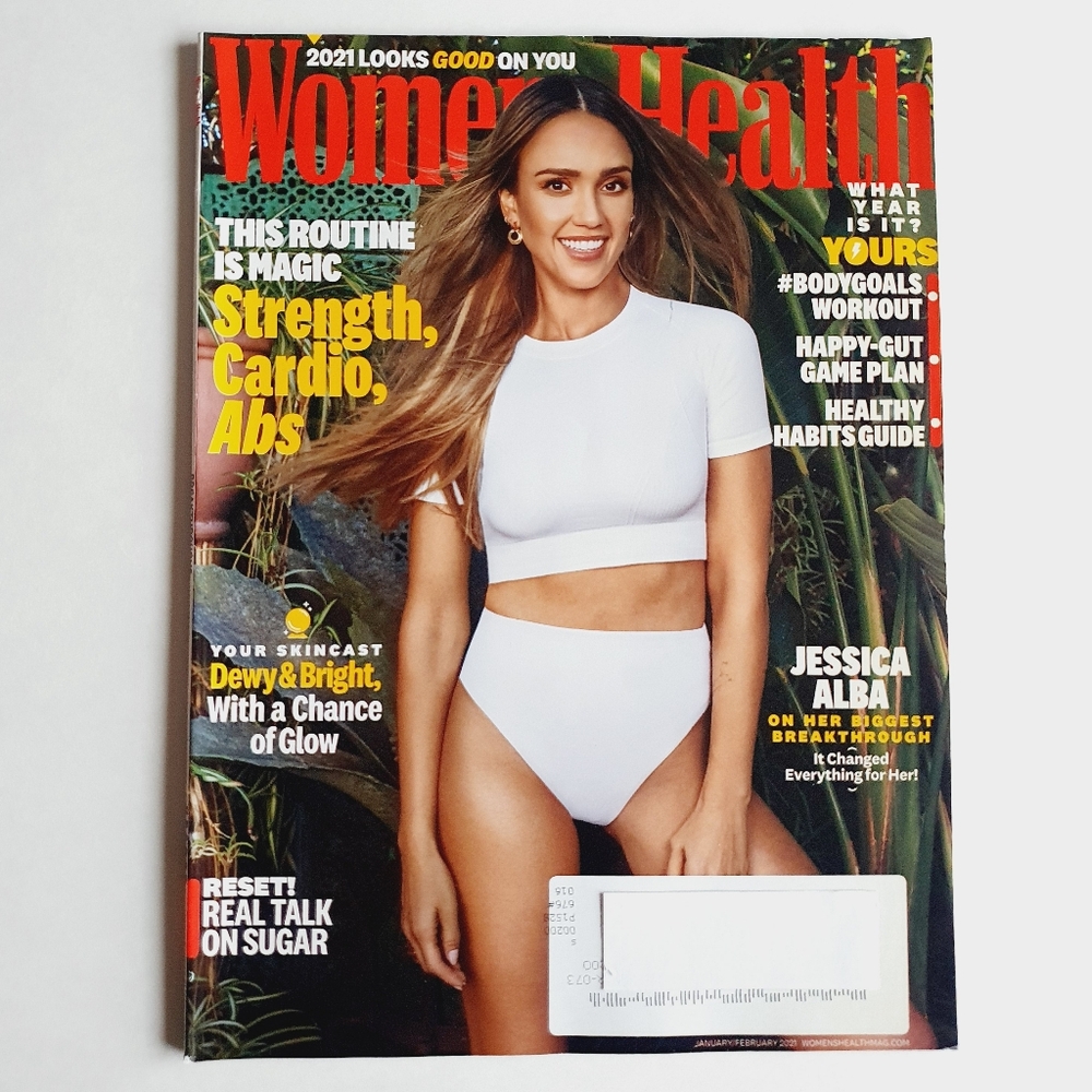 Women's Health Magazine January February, 2021 Jessica Alba - Looks Good On You